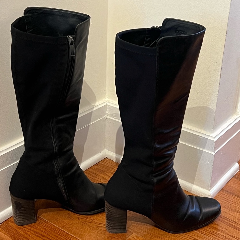 Paul Green Tall Boots, Black